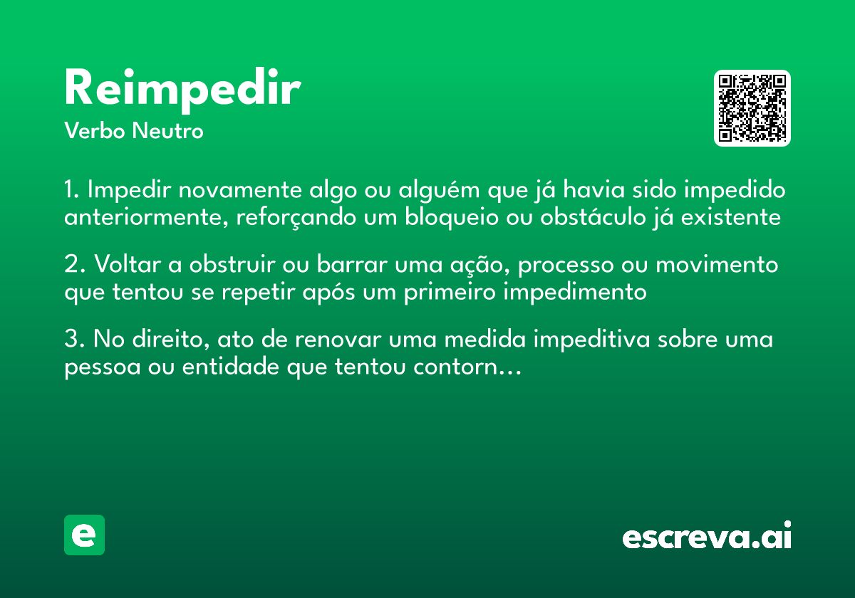 reimpedir