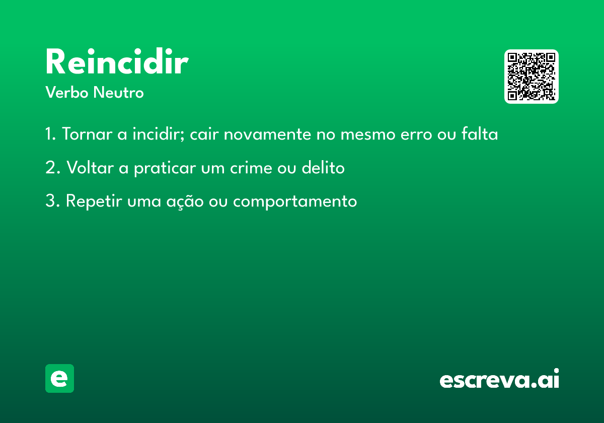 reincidir