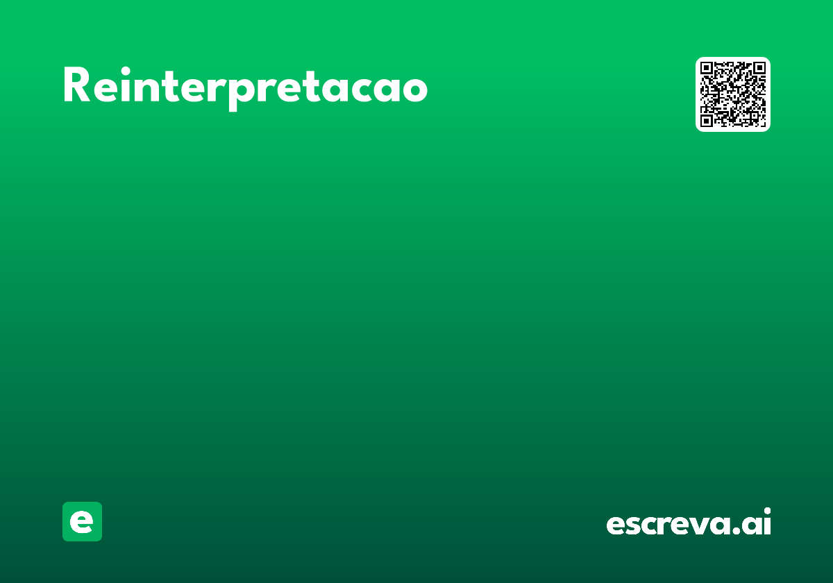 reinterpretacao