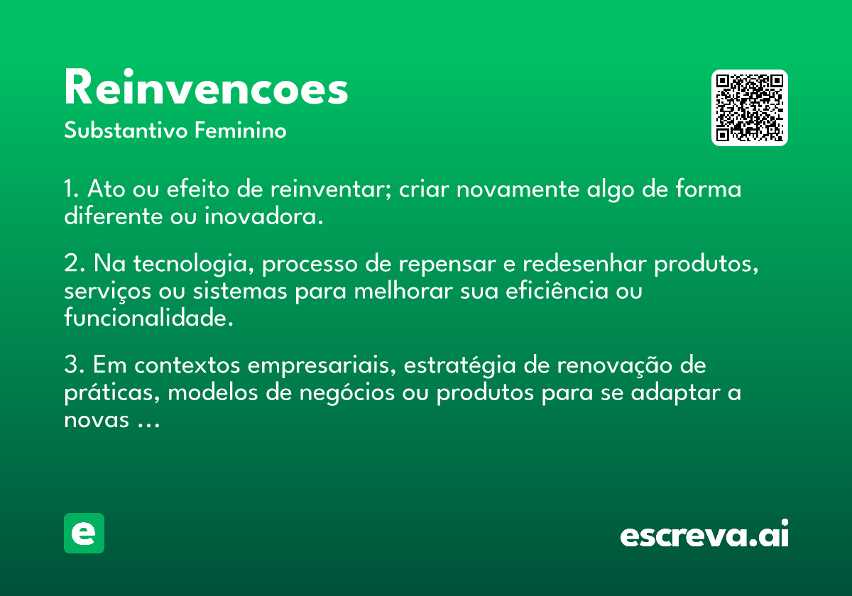 reinvencoes