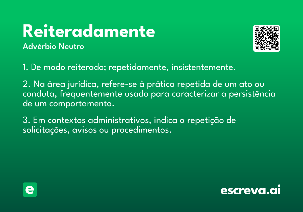 reiteradamente