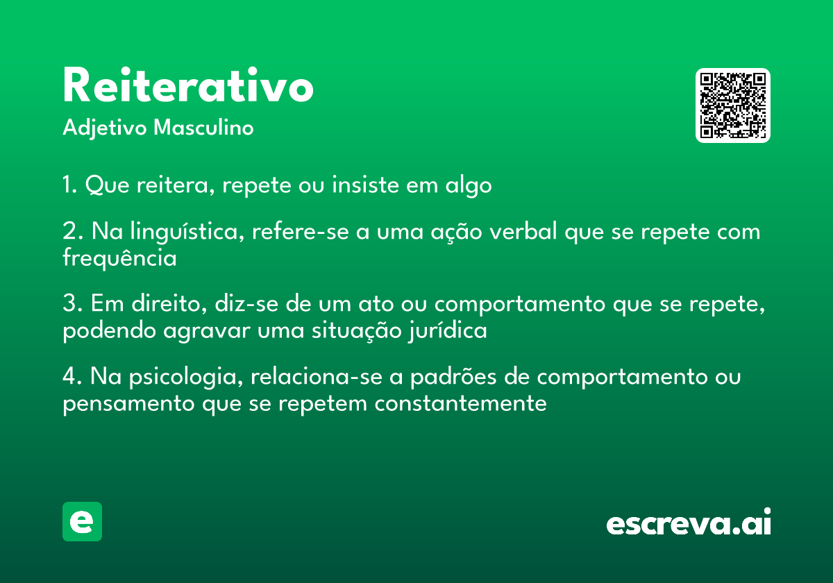 reiterativo