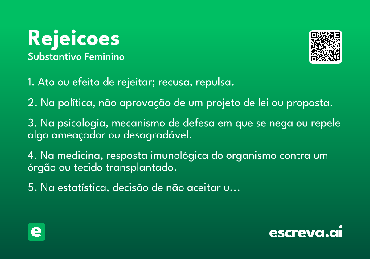 rejeicoes