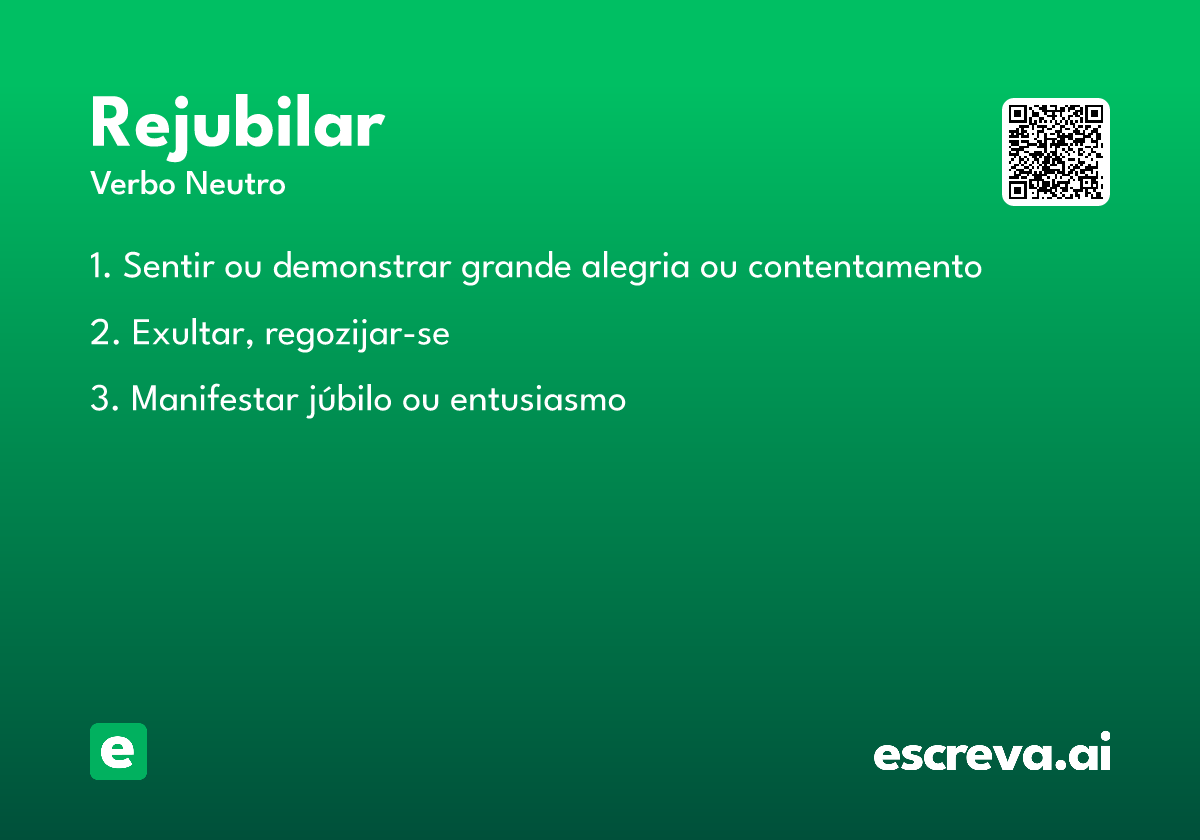 rejubilar