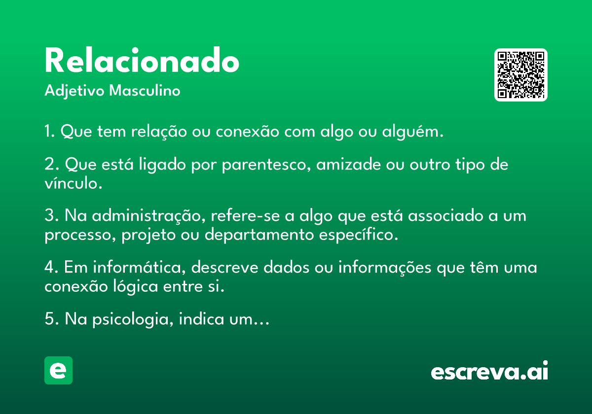 relacionado
