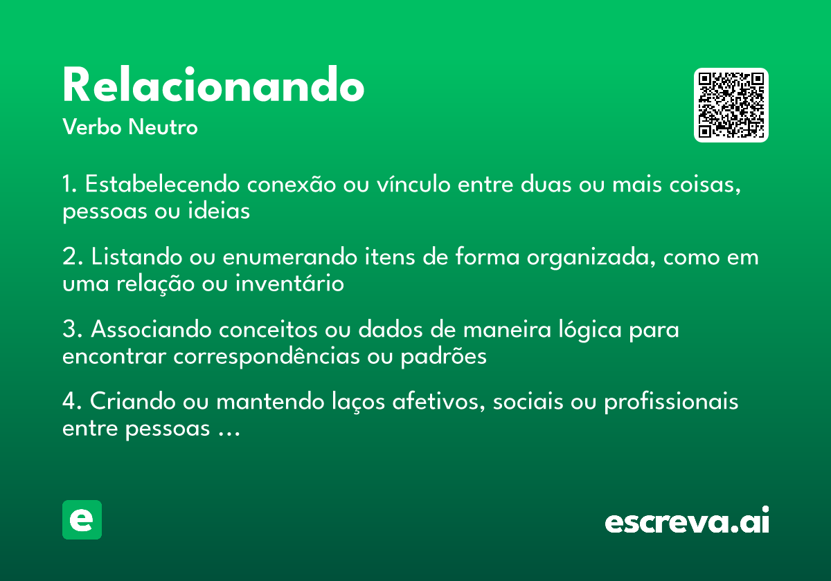 relacionando