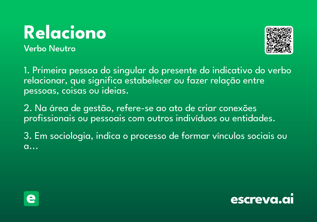 relaciono