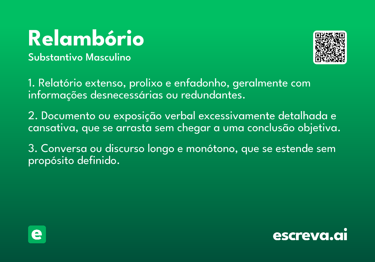 relambório