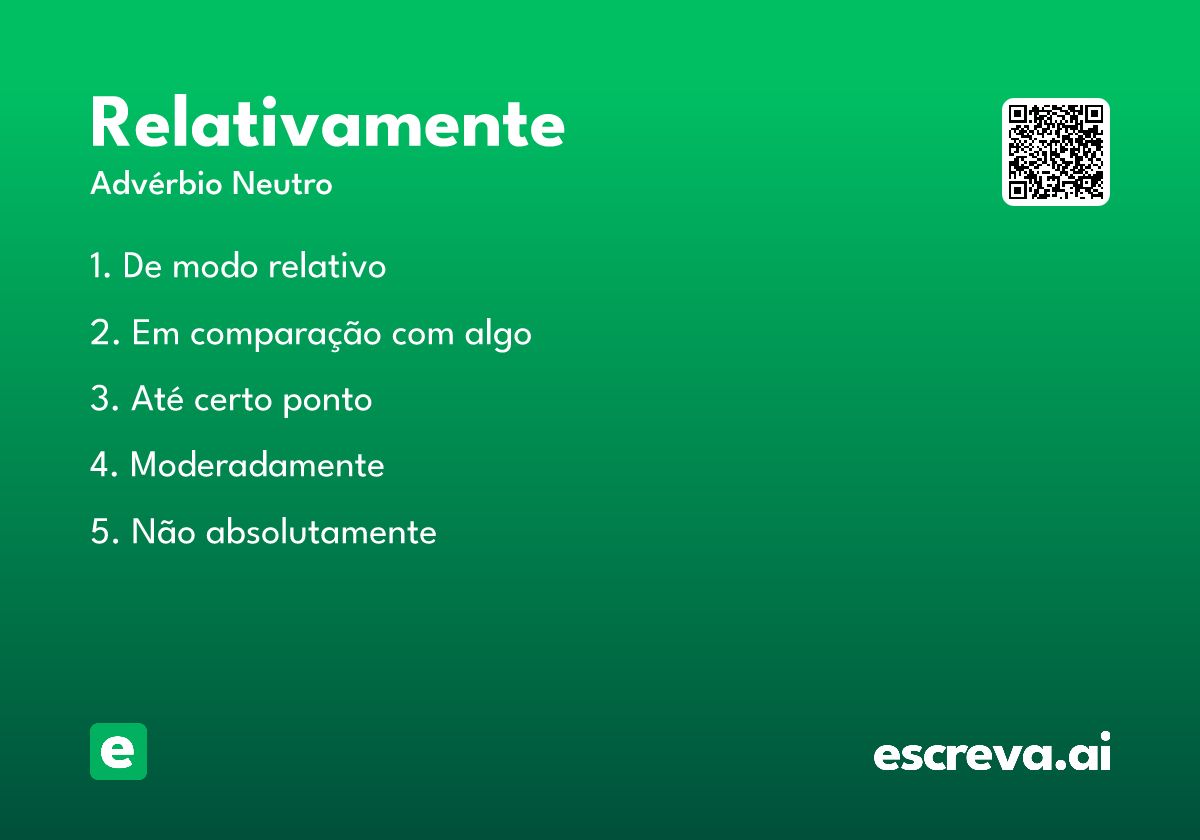 relativamente