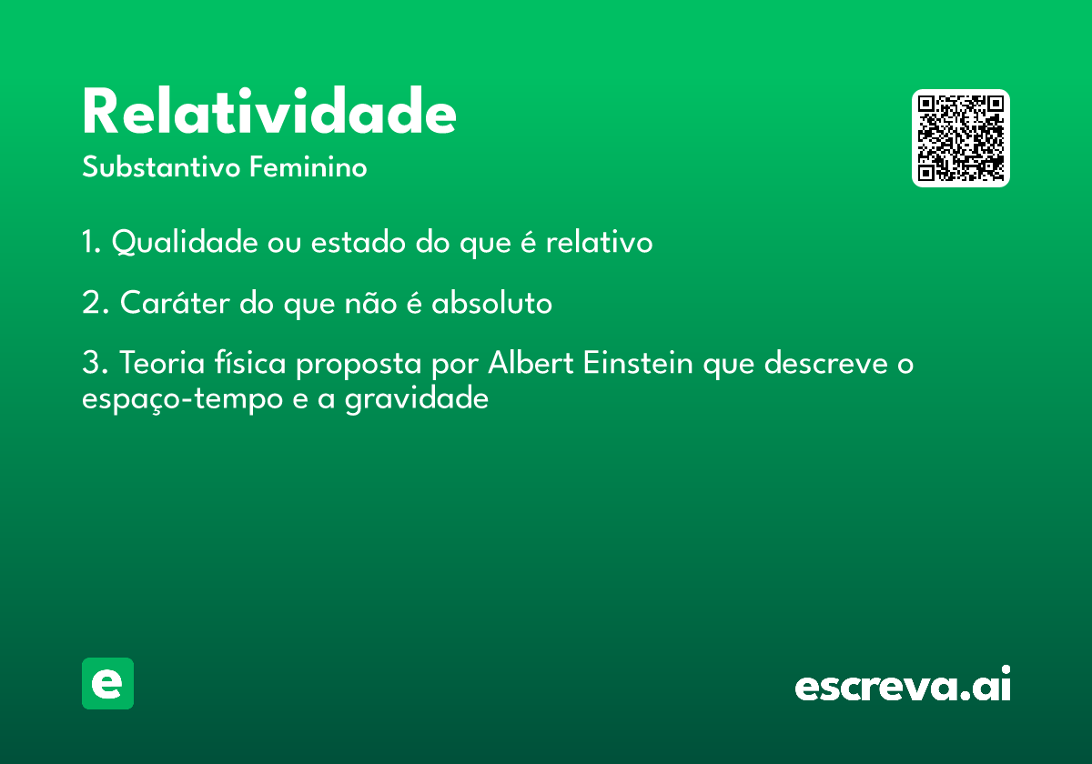 relatividade