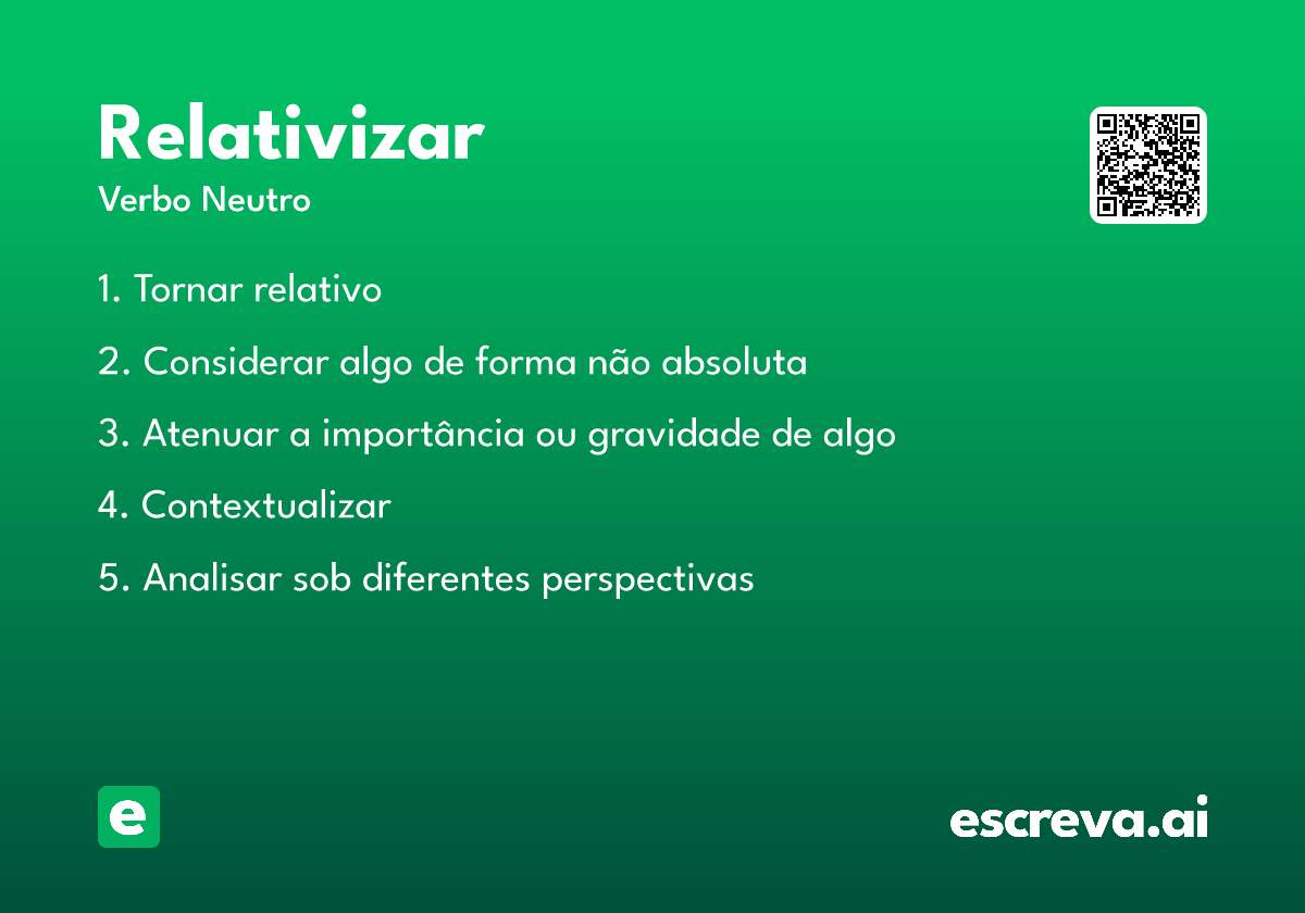 relativizar