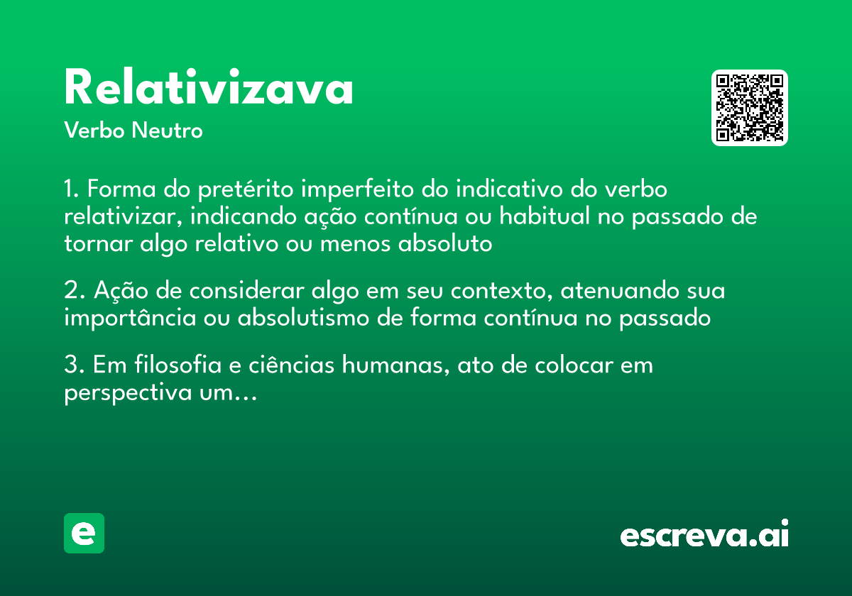 relativizava