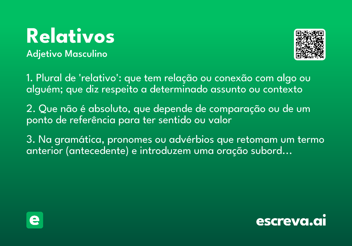 relativos
