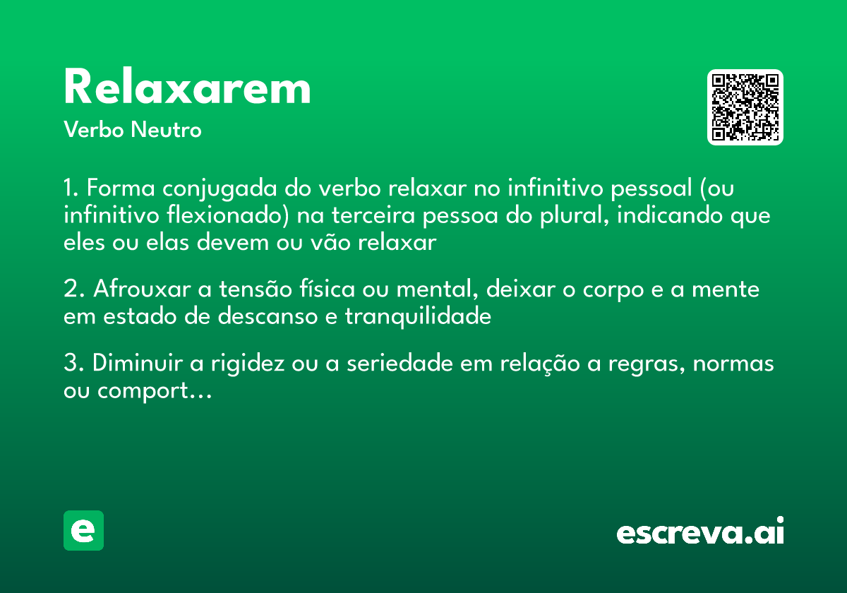 relaxarem