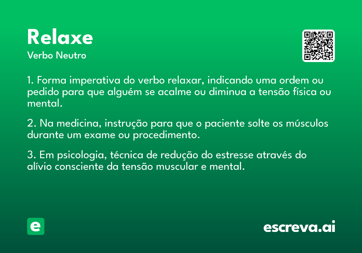 relaxe