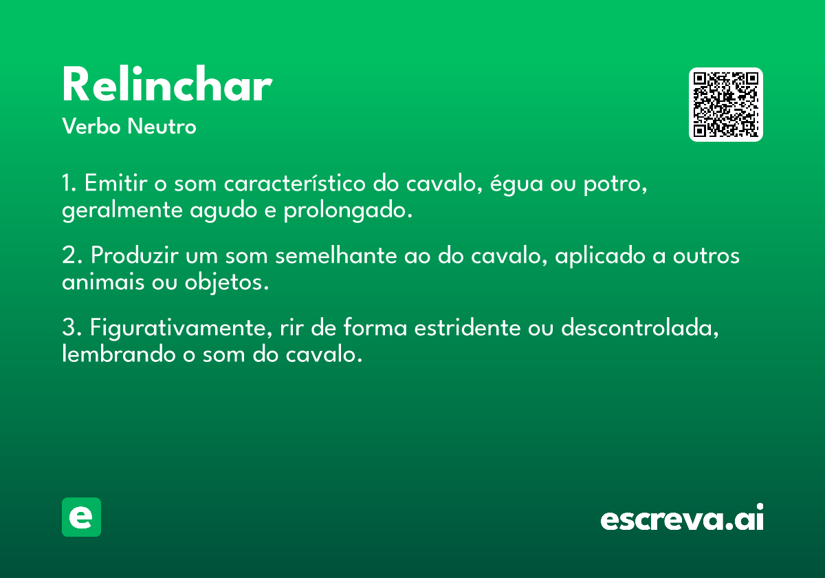relinchar