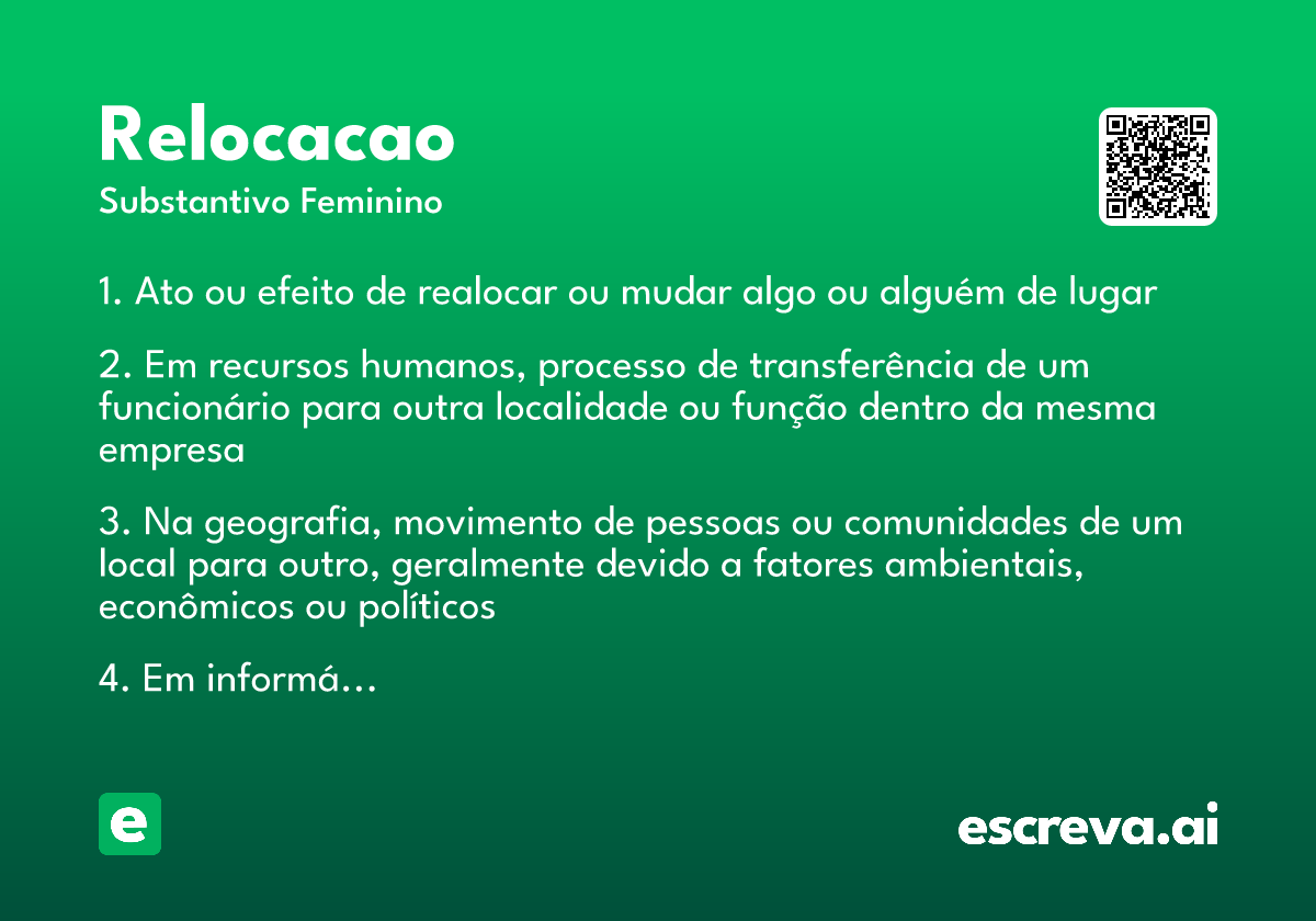 relocacao