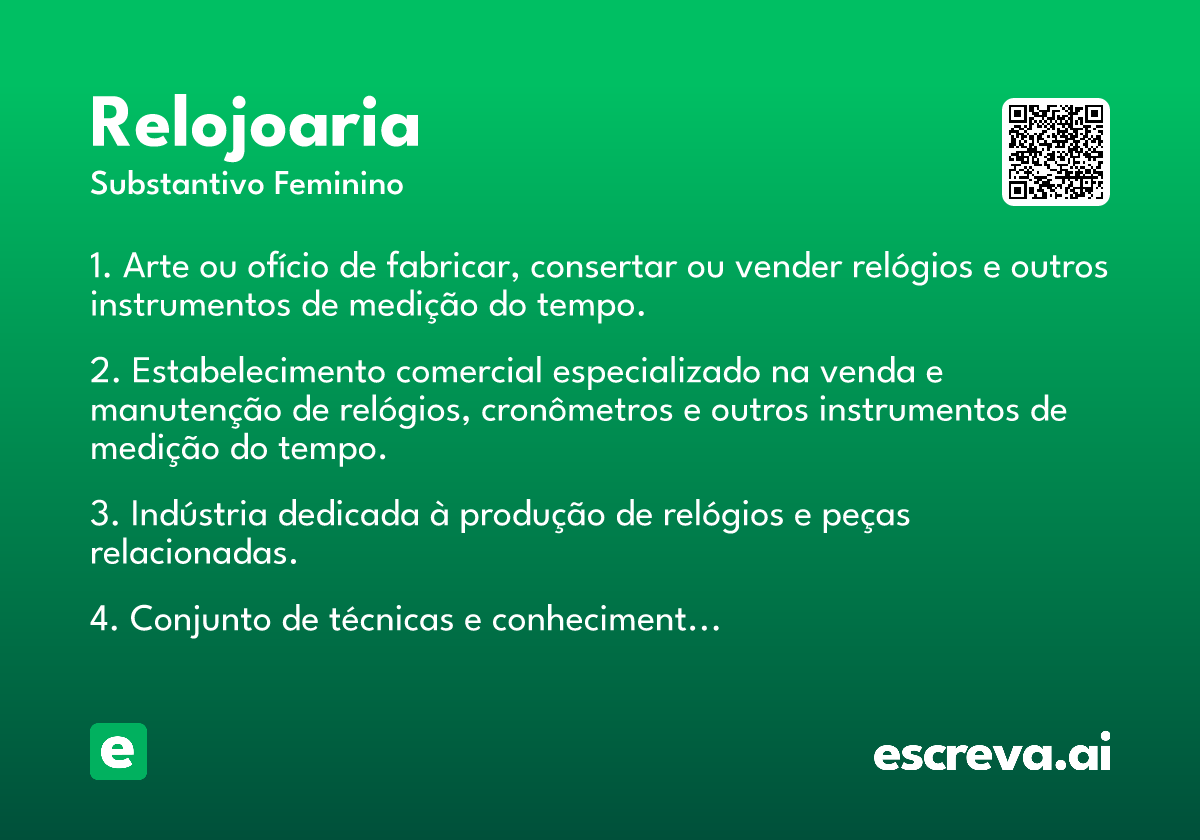 relojoaria