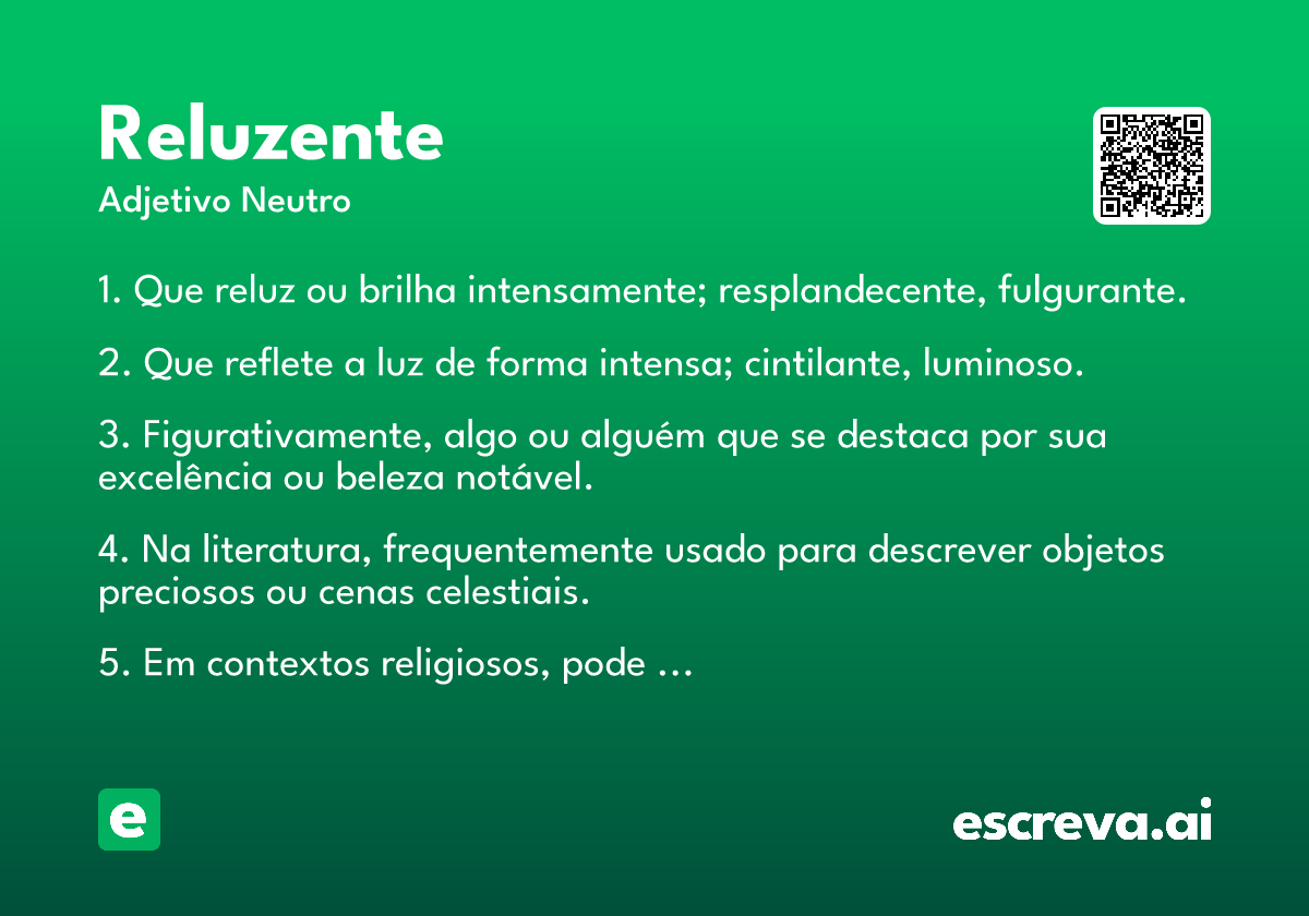 reluzente