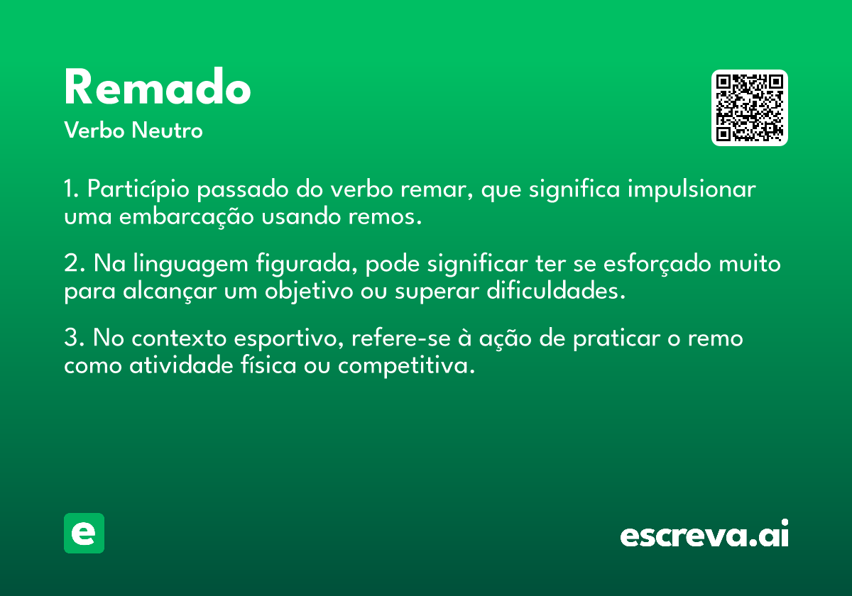 remado
