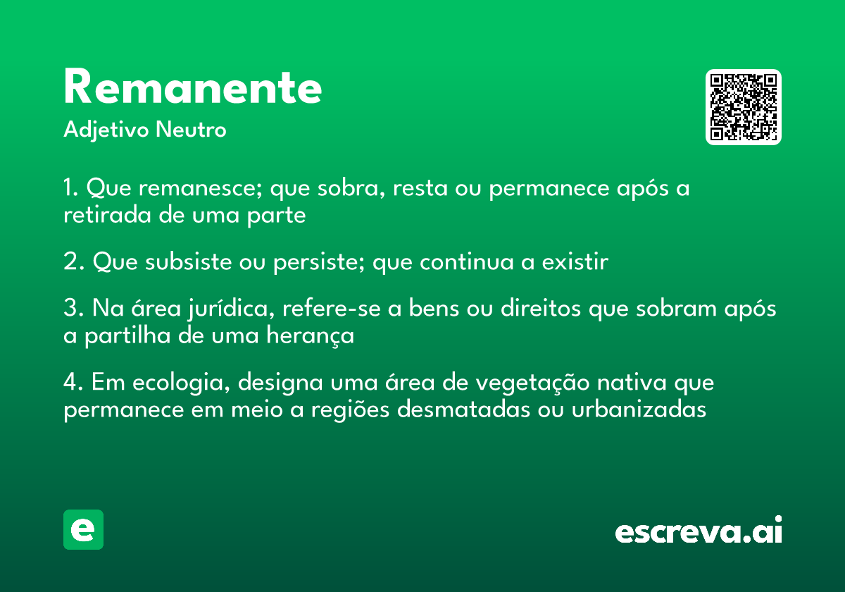 remanente