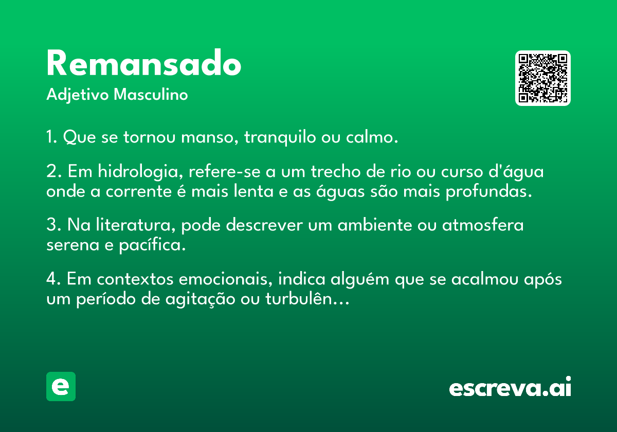 remansado