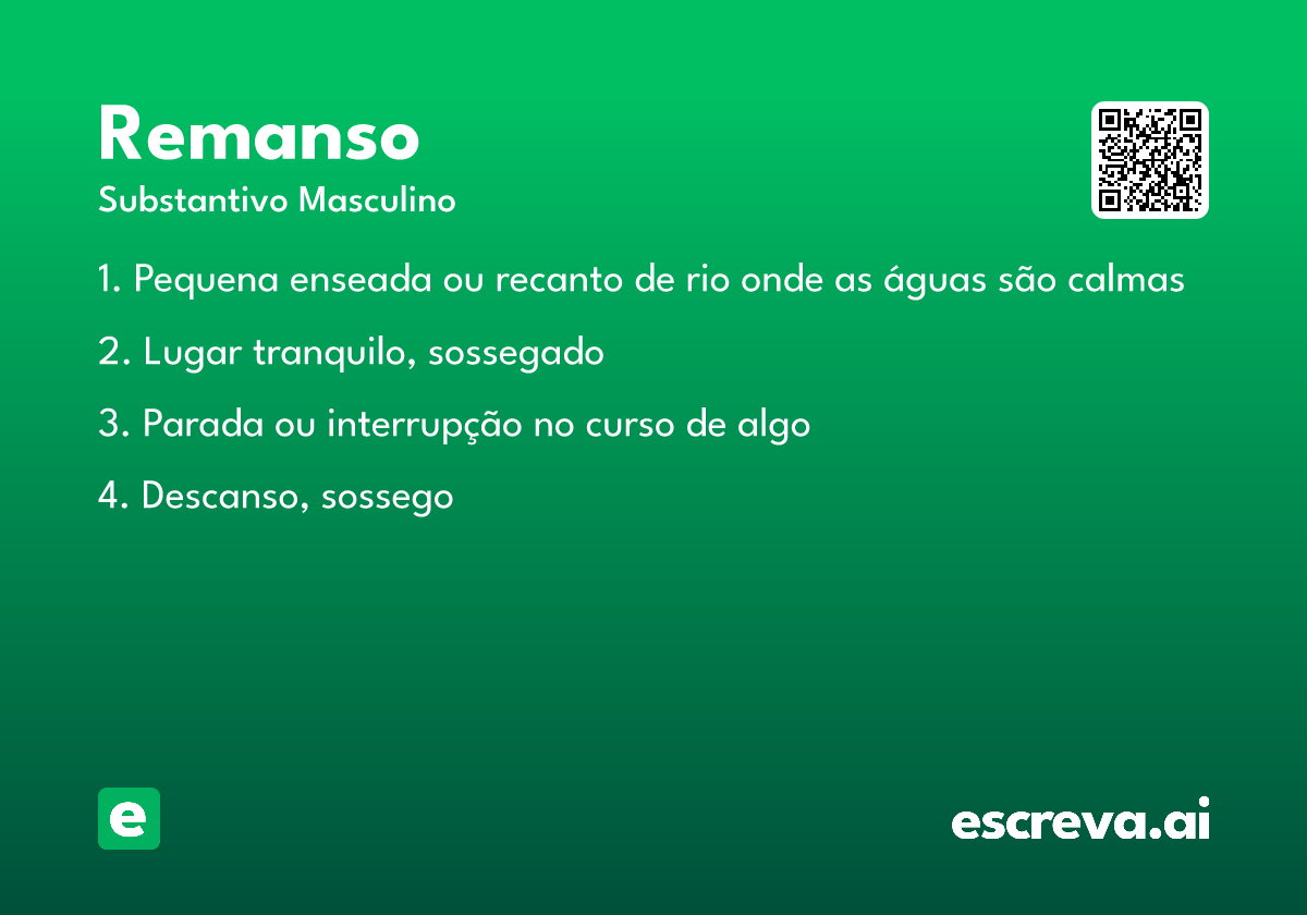 remanso