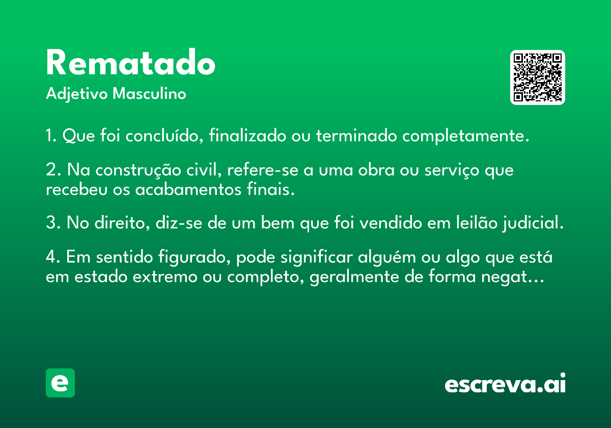 rematado