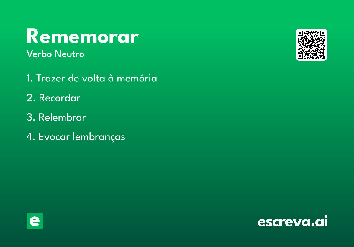rememorar
