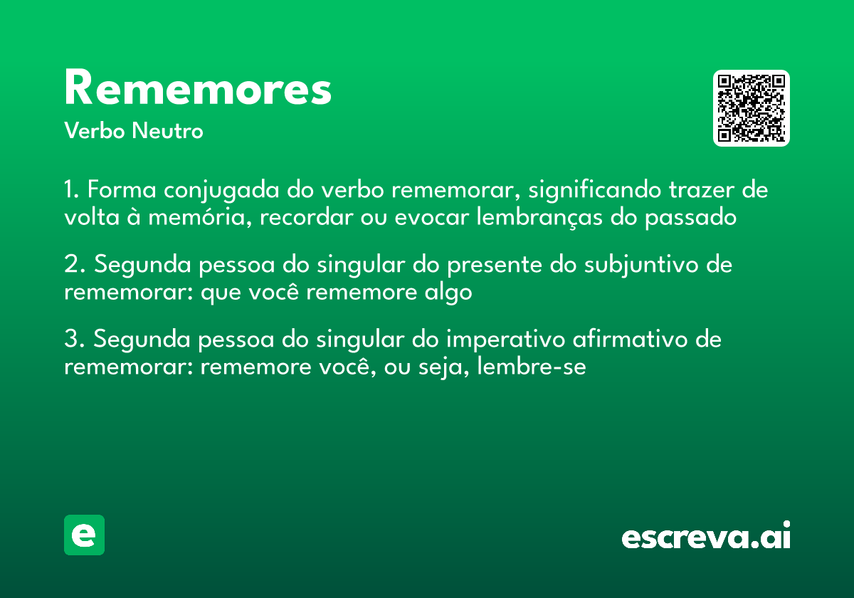 rememores