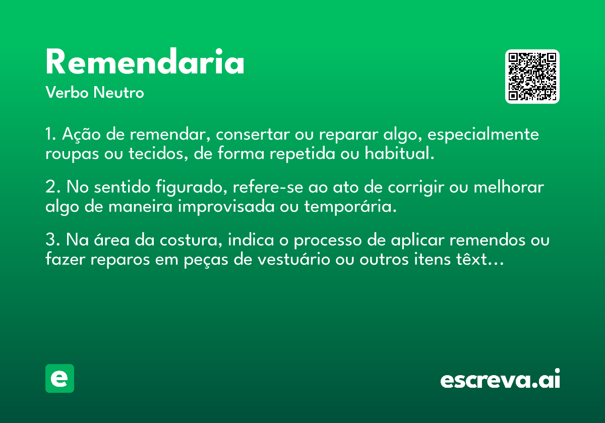 remendaria