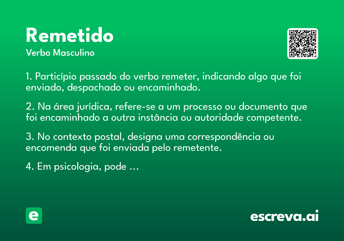 remetido