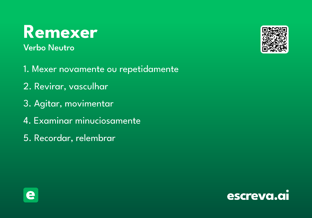remexer