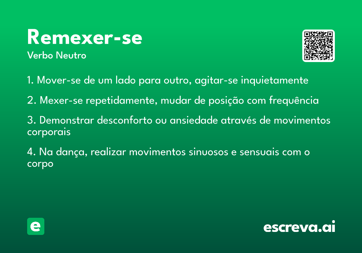 remexer-se