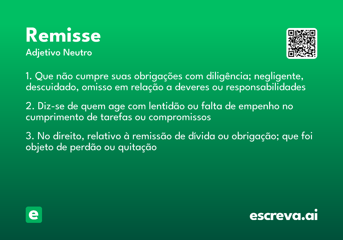 remisse