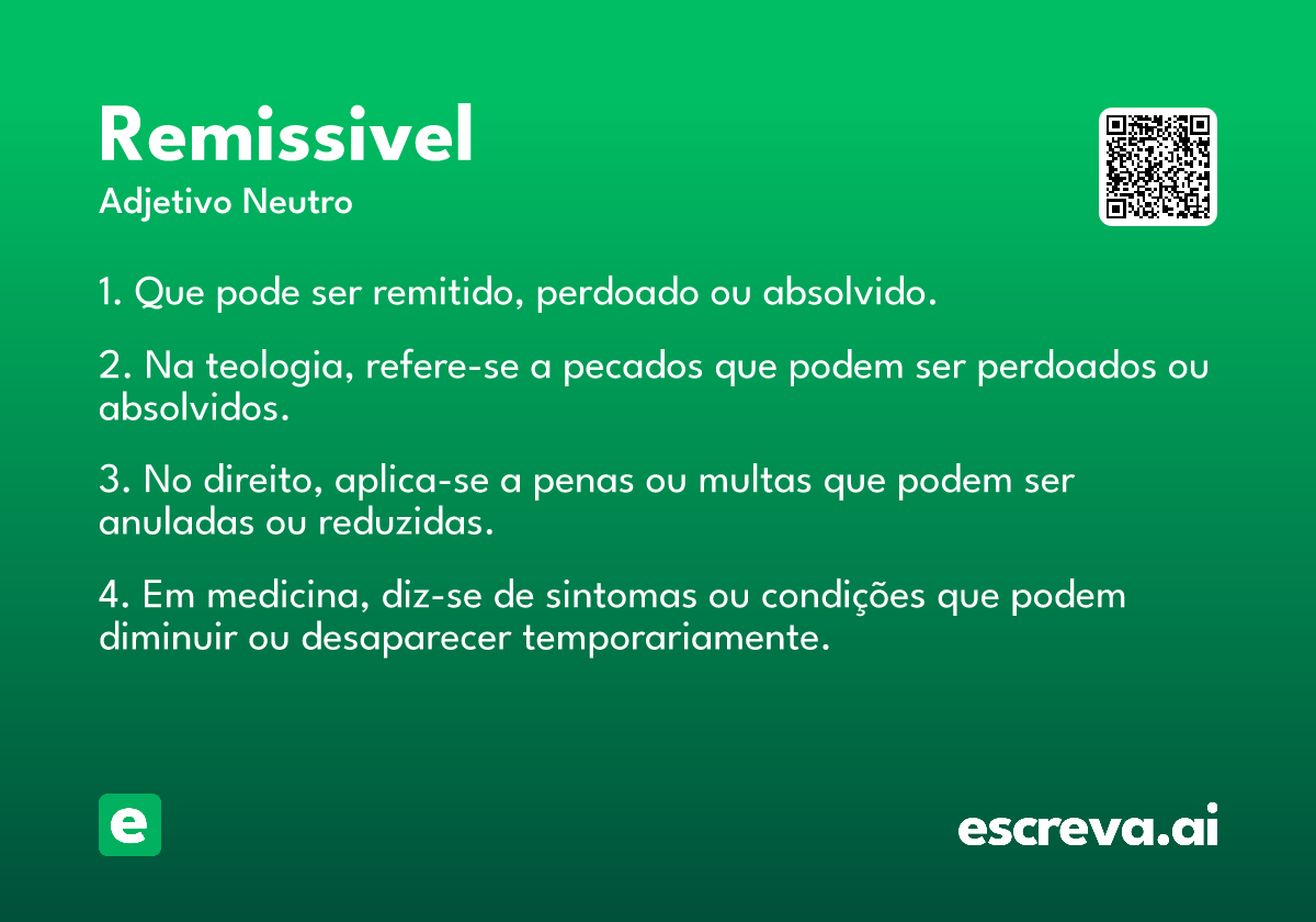 remissivel
