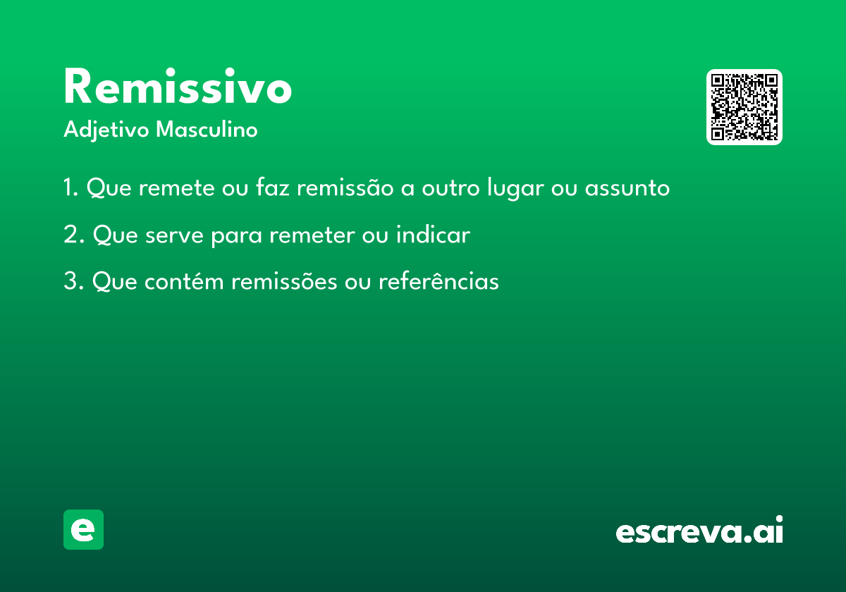 remissivo