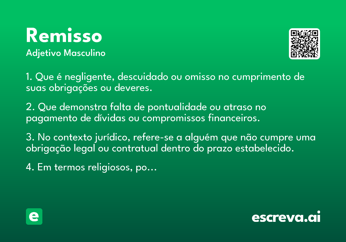remisso