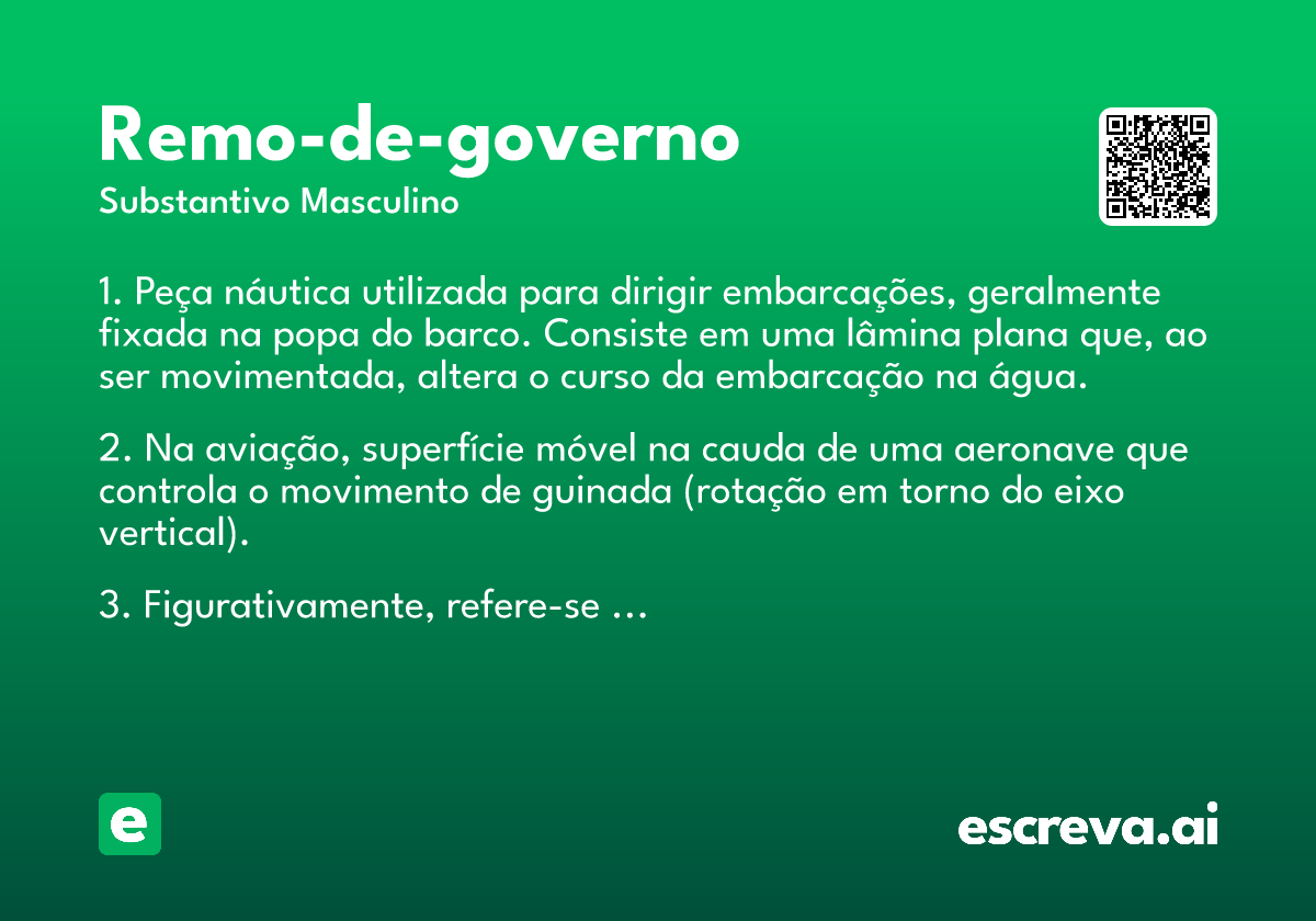 remo-de-governo