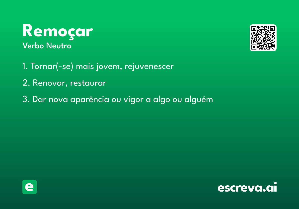 remoçar