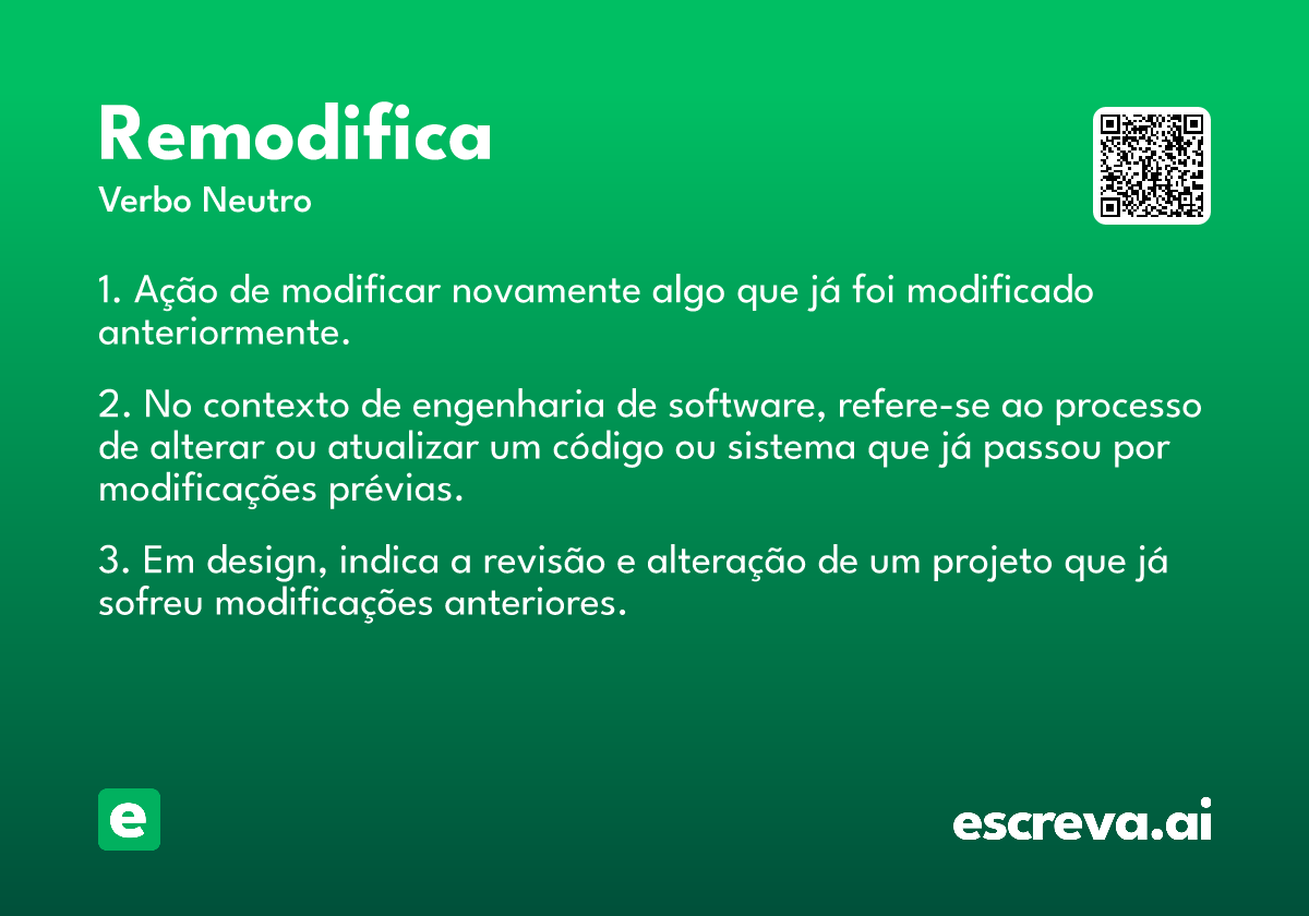 remodifica