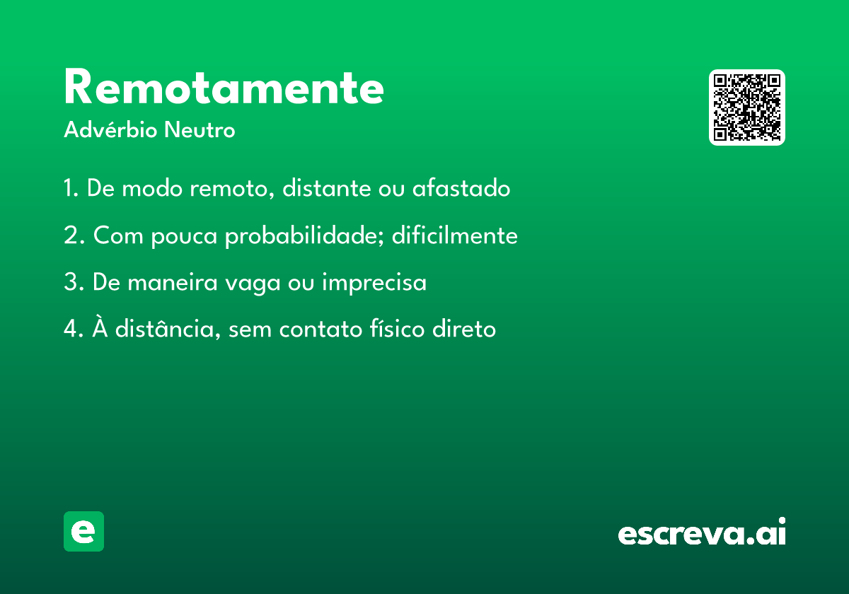 remotamente