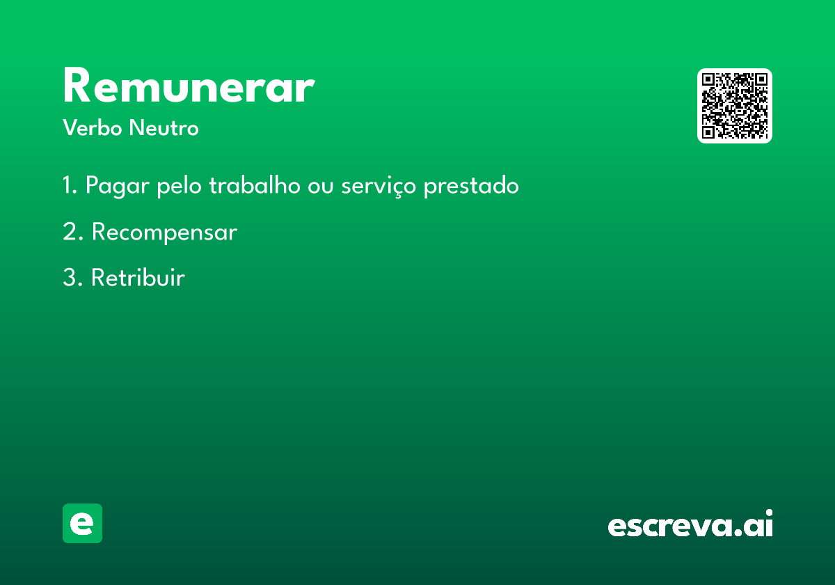 remunerar