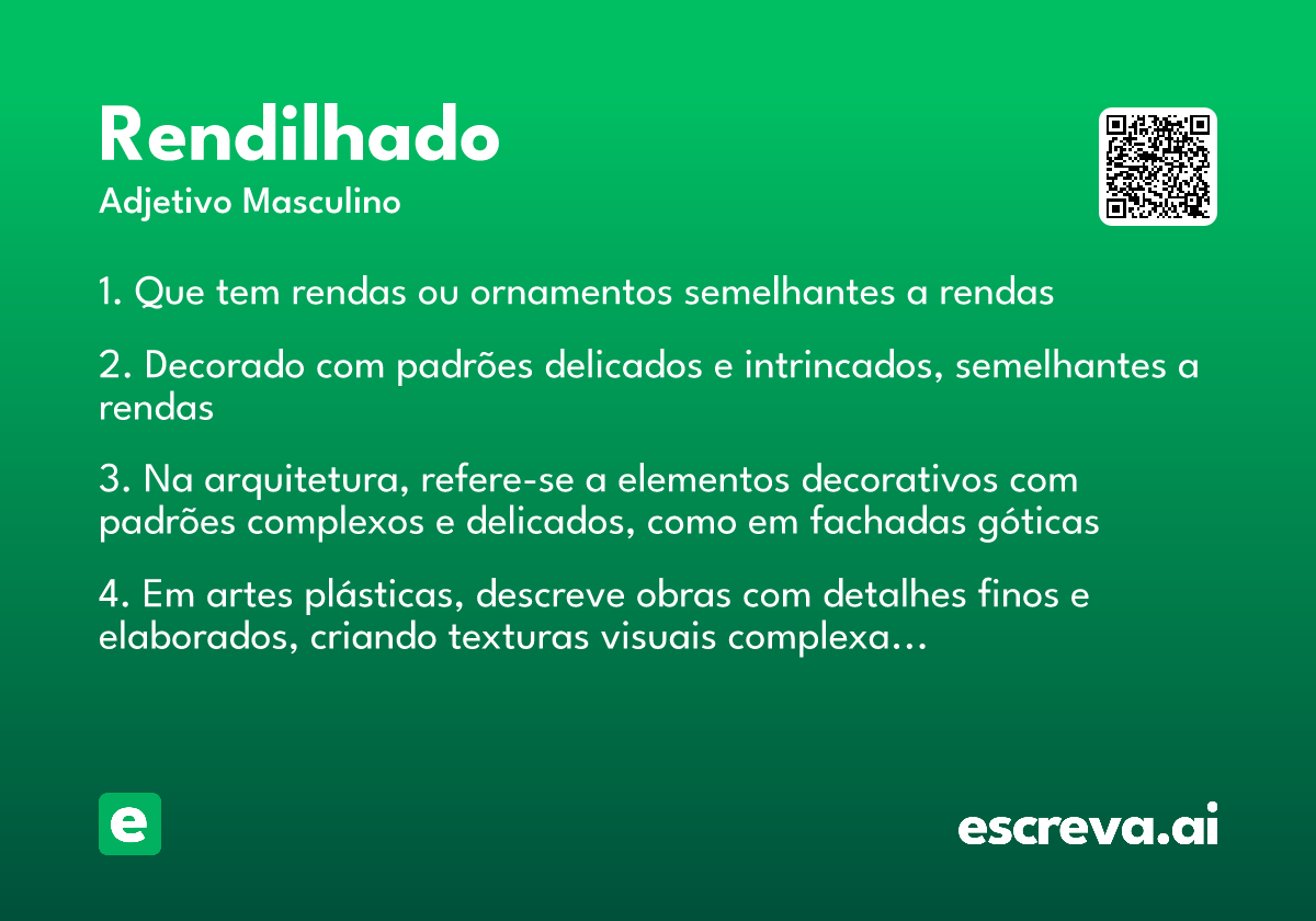 rendilhado