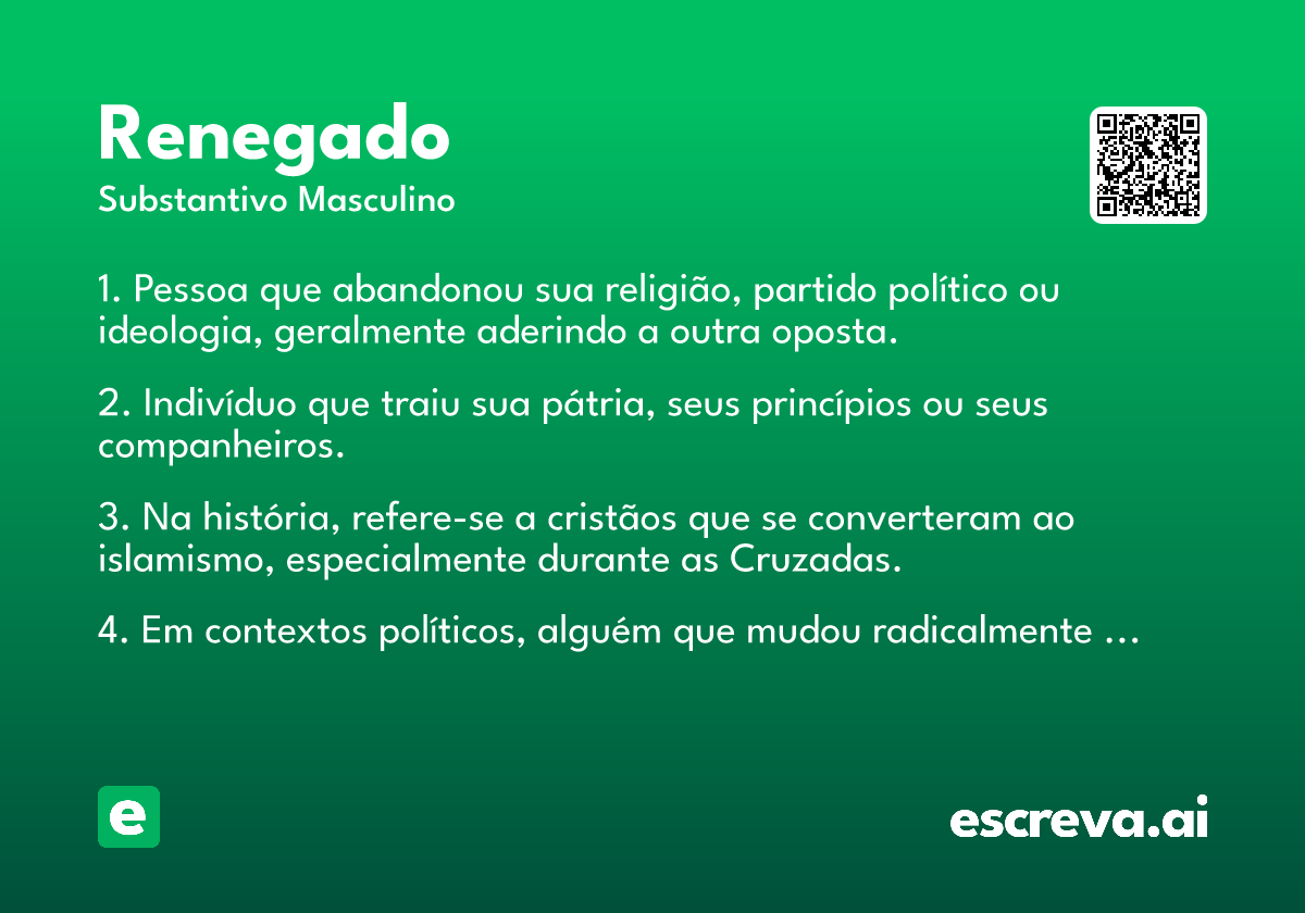 renegado