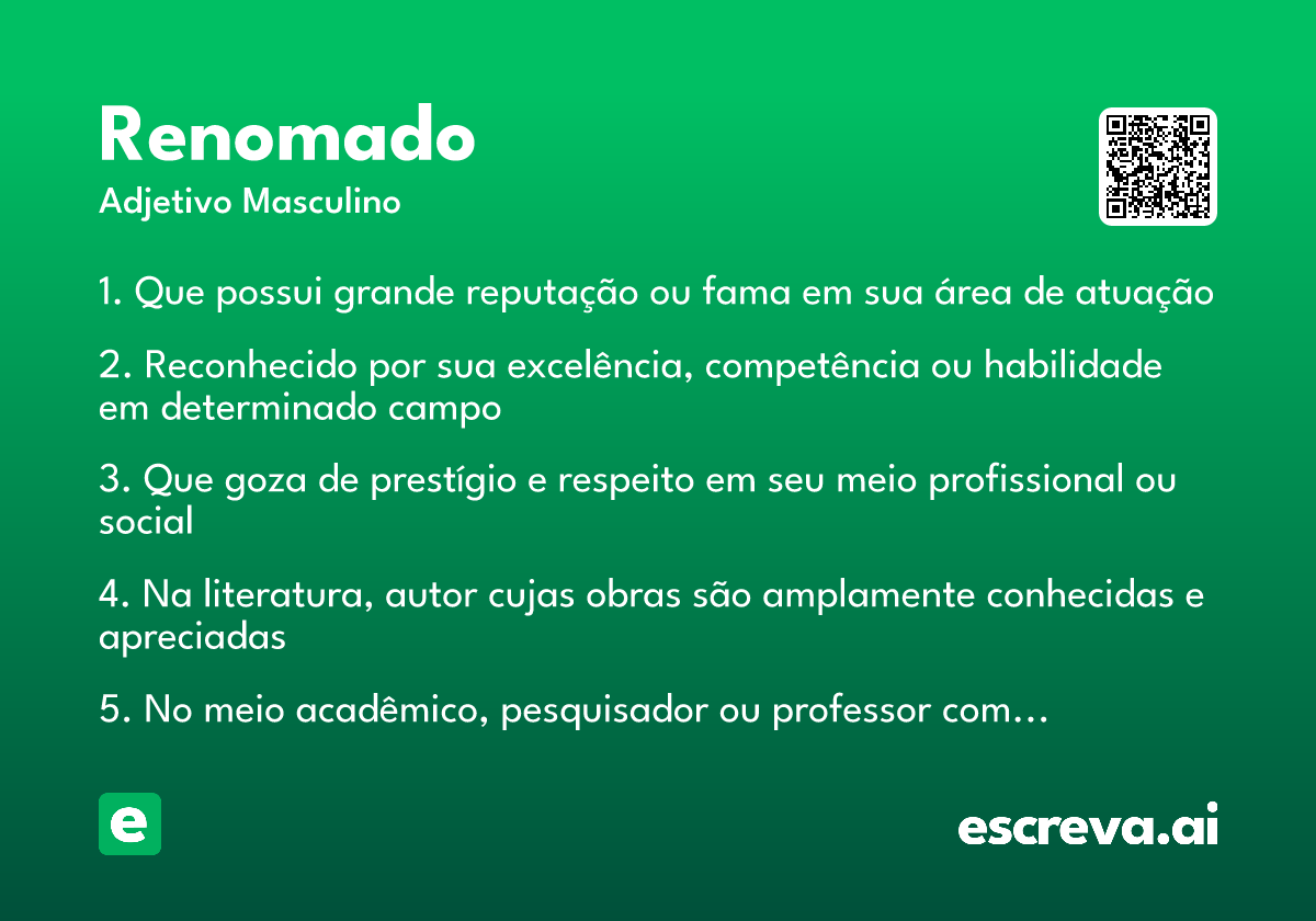 renomado