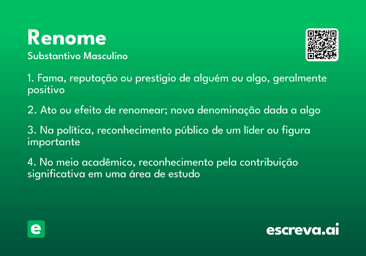 renome