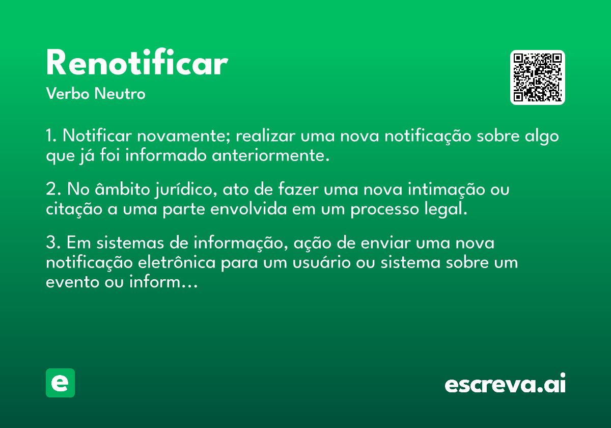 renotificar