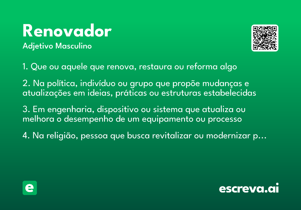 renovador
