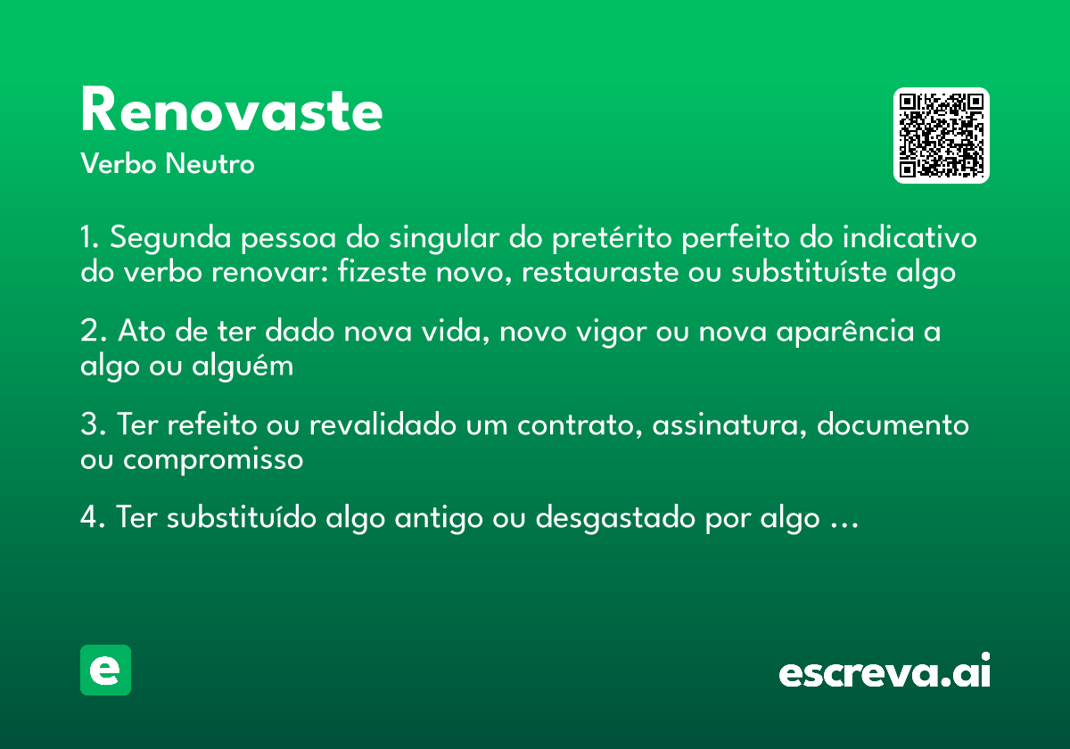 renovaste